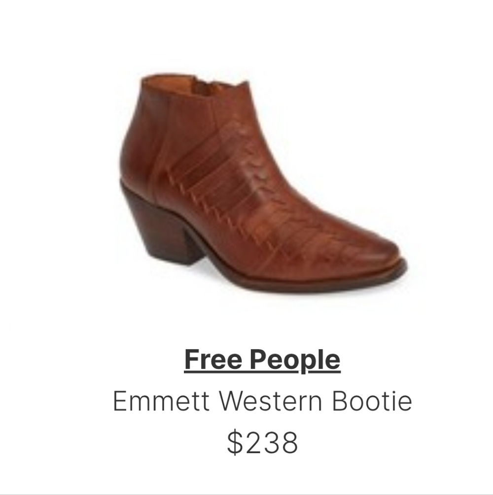 Free People Ankle Boot